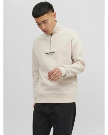JACK AND JONES SUDADERA JACK JONES 12241777 BEIGE