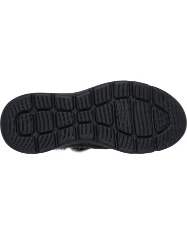 SKECHERS SLIP-INS GLACIAL ULTRA COZY GETAWAY NEGRO