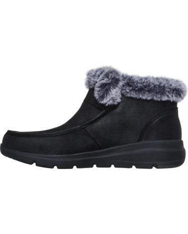 SKECHERS SLIP-INS GLACIAL ULTRA COZY GETAWAY NEGRO
