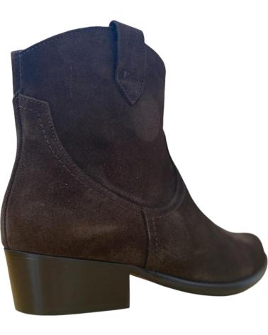 BRYAN STEPWISE CALIOPE COWBOY WESTERN ANKLE BOOT BROWN MARRóN