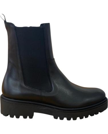 BRYAN STEPWISE MARION BLACK CHELSEA ANKLE BOOT NEGRO