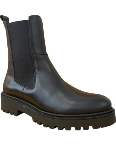 BRYAN STEPWISE MARION BLACK CHELSEA ANKLE BOOT NEGRO