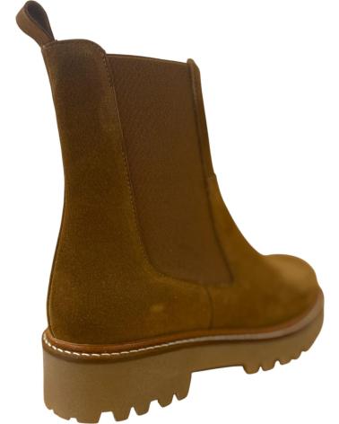 BRYAN STEPWISE MARION BROWN SUEDE CHELSEA BOOT MARRóN