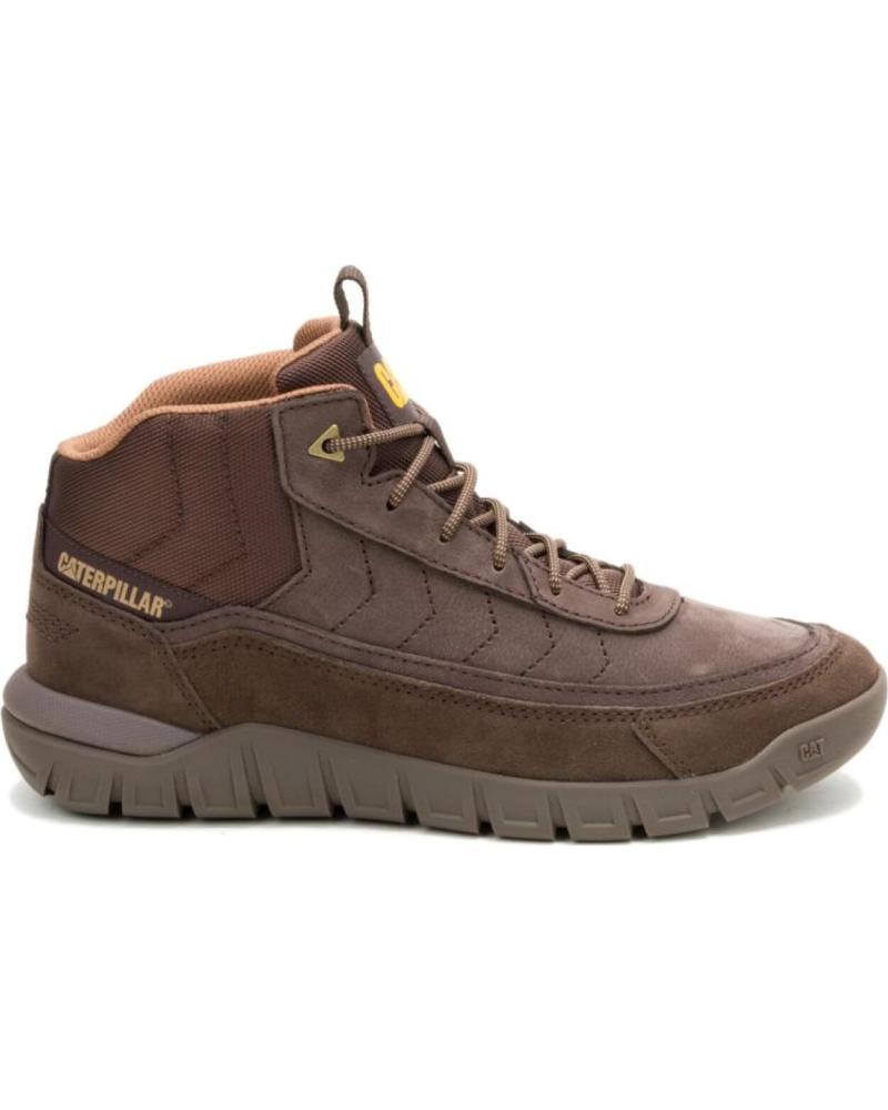 Início-CATERPILLAR-BOTINES-DE-HOMBRE-DE-PIEL-VERSAGE-MID-MARRóN