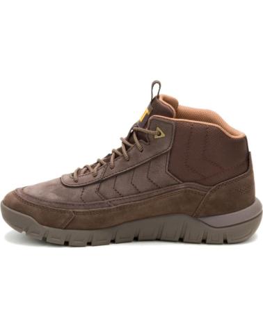 Início-CATERPILLAR-BOTINES-DE-HOMBRE-DE-PIEL-VERSAGE-MID-MARRóN