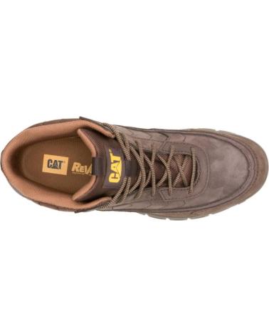 Início-CATERPILLAR-BOTINES-DE-HOMBRE-DE-PIEL-VERSAGE-MID-MARRóN