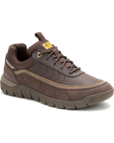 Inizio-CATERPILLAR-ZAPATILLAS-DE-HOMBRE-DE-PIEL-VERSAGE-LOW-MARRóN