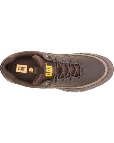 Inizio-CATERPILLAR-ZAPATILLAS-DE-HOMBRE-DE-PIEL-VERSAGE-LOW-MARRóN