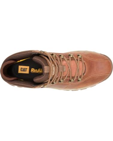 Início-CATERPILLAR-BOTAS-DE-HOMBRE-DE-PIEL-THRESHOLD-REBOUND-TREK-MARRóN