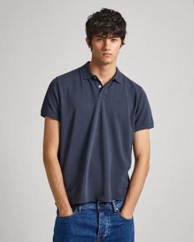PEPE JEANS POLOS DE CHICO PM542099 AZUL
