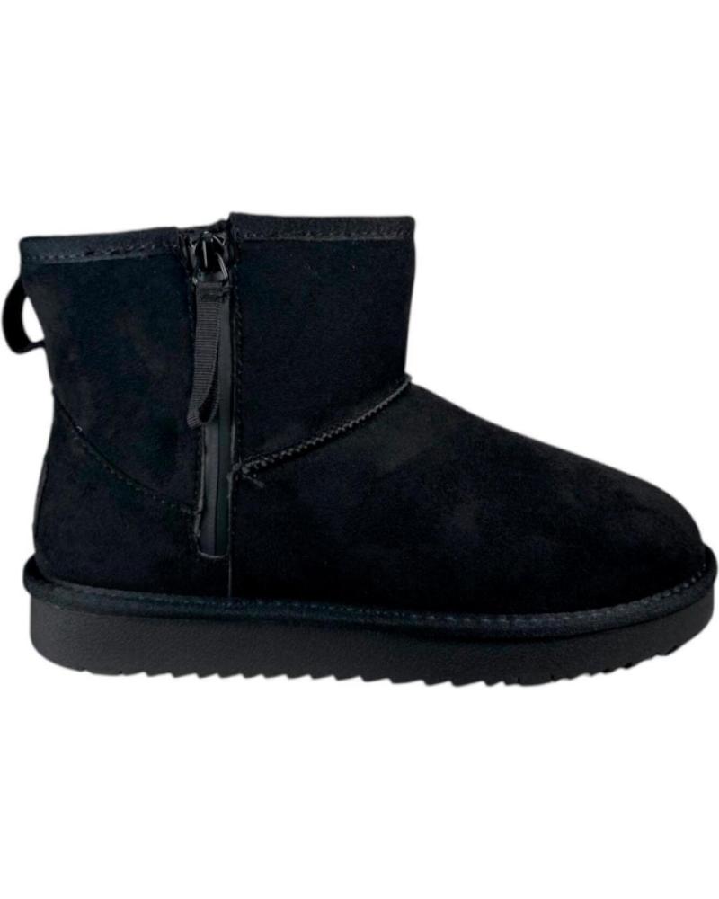 XTI FLAT ANKLE BOOT 144443 BLACK NEGRO