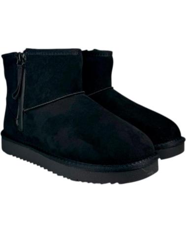 XTI FLAT ANKLE BOOT 144443 BLACK NEGRO