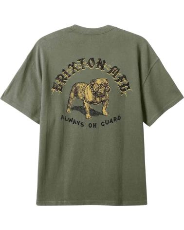 BRIXTON CAMISETA EN COLOR PARA UNISEX GREEN