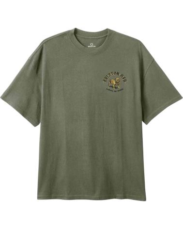 BRIXTON CAMISETA EN COLOR PARA UNISEX GREEN