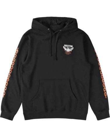 BRIXTON SUDADERA EN COLOR PARA UNISEX BLACK