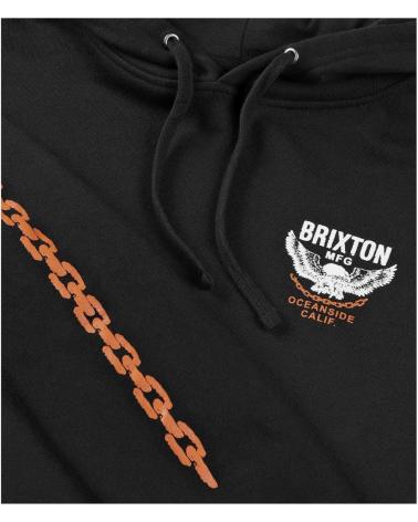 BRIXTON SUDADERA EN COLOR PARA UNISEX BLACK