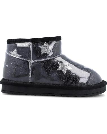GARVALIN BOTAS WATERPROOF PARA NINA 251558 ESTRELLAS NEGROA054