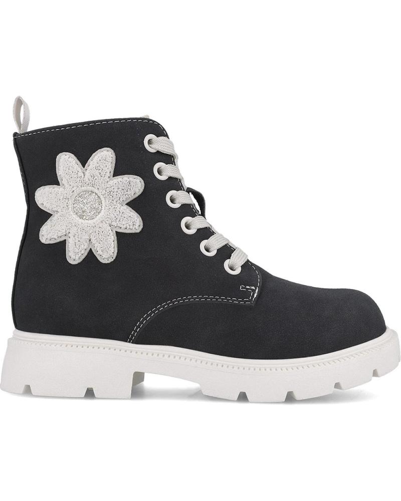 GARVALIN BOTAS PARA CHICA 251562 FLOR NEGROA054