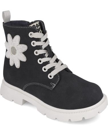 GARVALIN BOTAS PARA CHICA 251562 FLOR NEGROA054