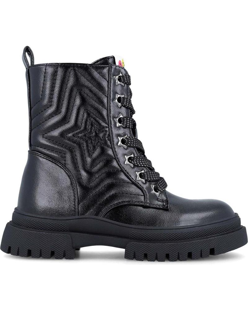 GARVALIN BOTAS PARA CHICA 251567 STAR METAL NEGROA054