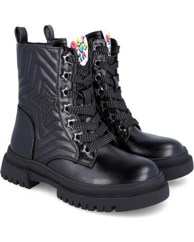 GARVALIN BOTAS PARA CHICA 251567 STAR METAL NEGROA054