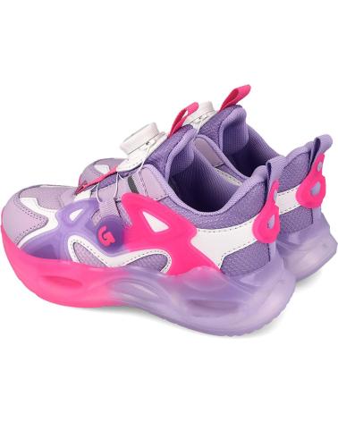 GARVALIN DEPORTIVA CON LUZ PARA CHICA 251815 AURORA LILAB164