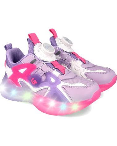 GARVALIN DEPORTIVA CON LUZ PARA CHICA 251815 AURORA LILAB164