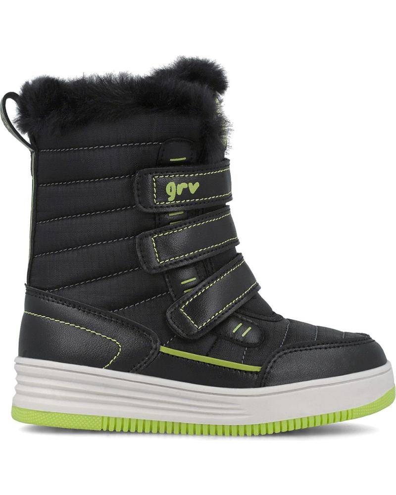 GARVALIN BOTAS PARA CHICO WATERPROOF 251847 APRES SKI NEGROA054