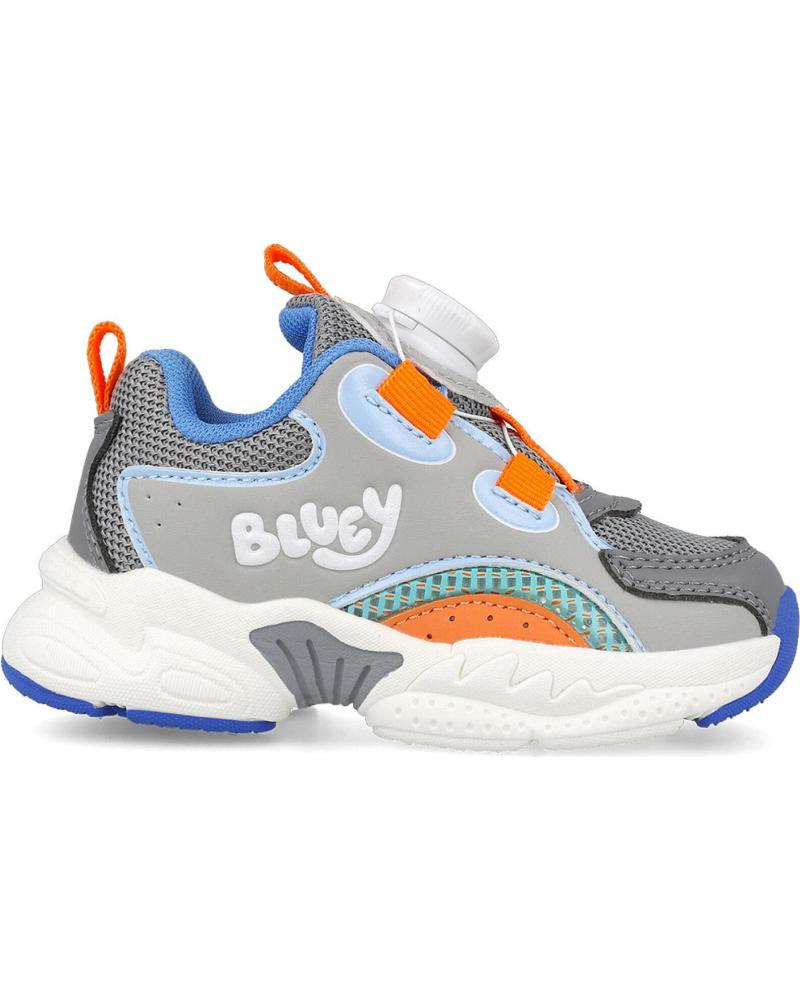 GARVALIN DEPORTIVA PARA CHICO 251855 TEC-SPORT GRISNARANJAA857