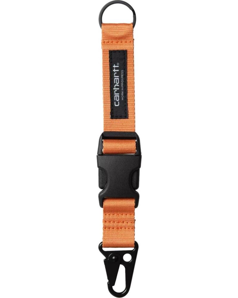 CARHARTT WIP LLAVERO CORTO CLICK KEYHOLDER NARANJA REDHAVEN NAN