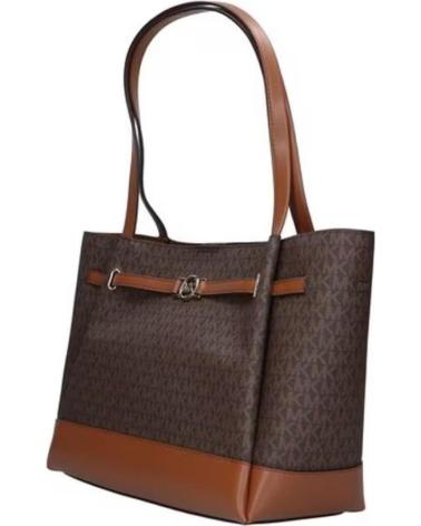 MICHAEL KORS REED BROWN TOTE BAG BROWN