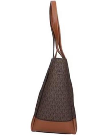 MICHAEL KORS REED BROWN TOTE BAG BROWN