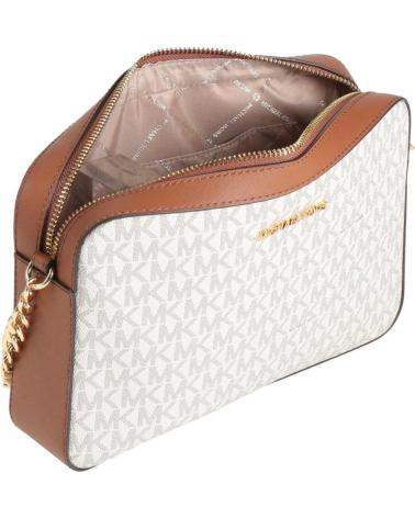 MICHAEL KORS JET SET ITEM VANILLA WHITE CROSSBODY BAG VANILLA