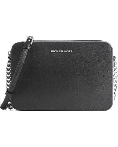 MICHAEL KORS JET SET ITEM CROSSBODY BAG BLACK BLACK