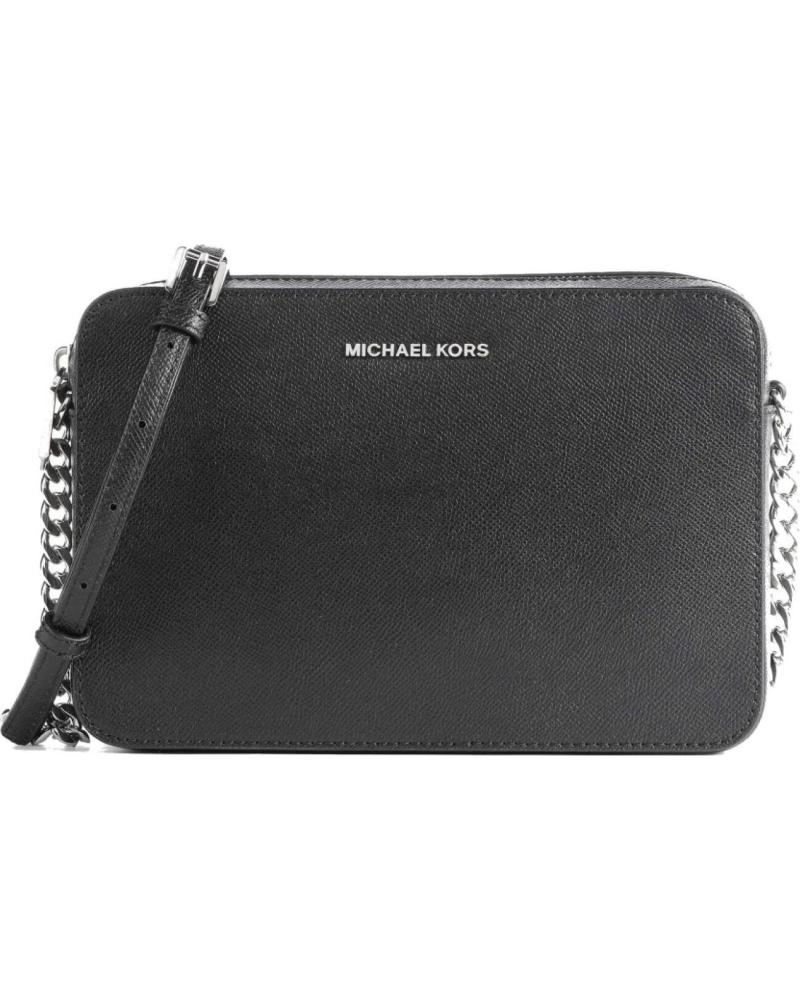MICHAEL KORS JET SET ITEM CROSSBODY BAG BLACK BLACK