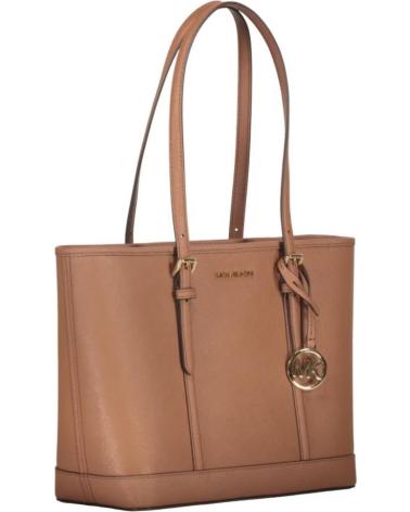 BOLSO TOTE MICHAEL KORS JET SET TRAVEL MARRÓN CLARO PEANUT PEANUT
