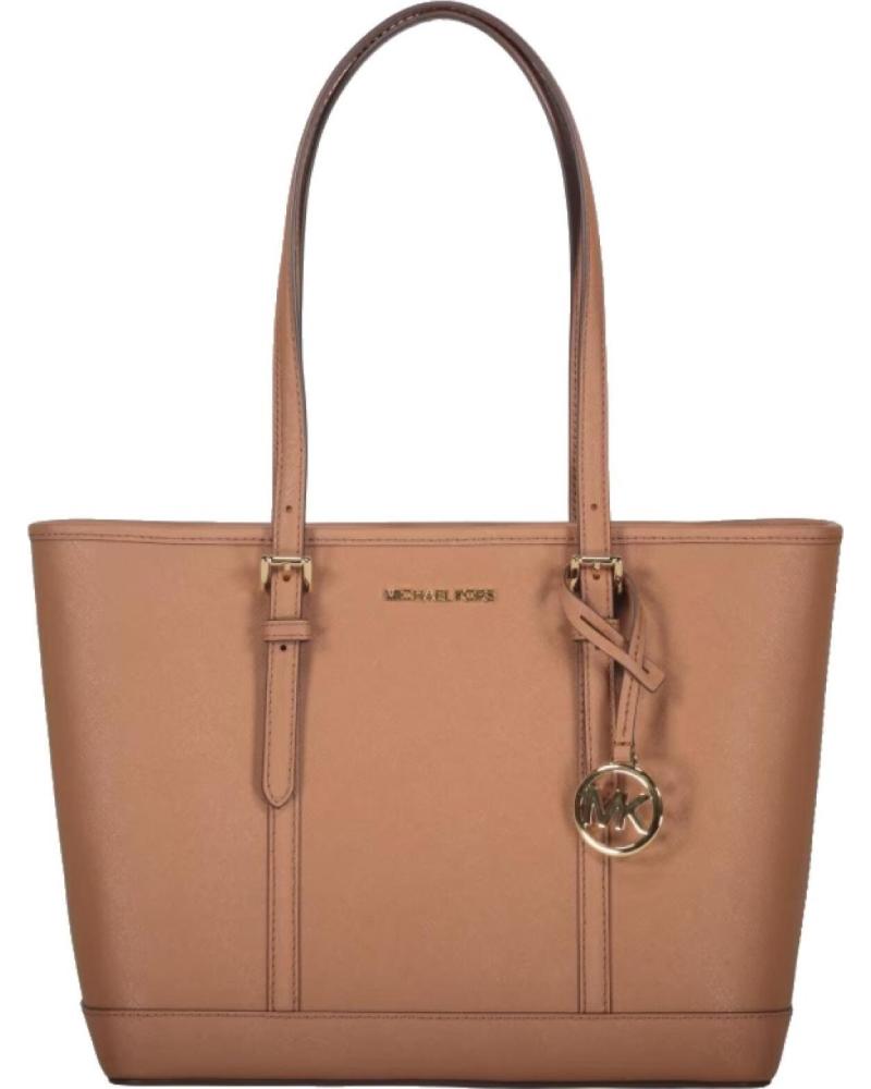 BOLSO TOTE MICHAEL KORS JET SET TRAVEL MARRÓN CLARO PEANUT PEANUT