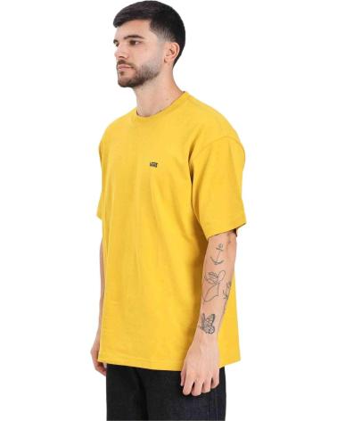 T-SHIRT CLASSICA GIALLA VANS OFF THE WALL CON LOGO AMARILLO