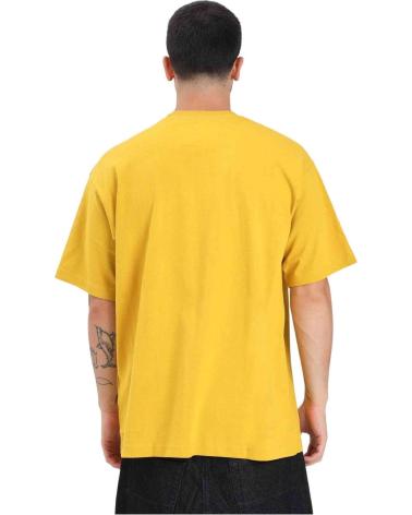 T-SHIRT CLASSICA GIALLA VANS OFF THE WALL CON LOGO AMARILLO