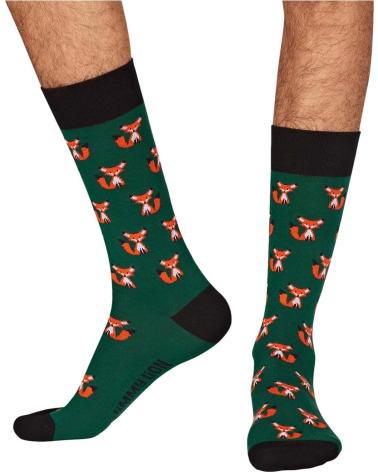 JIMMY LION CALCETINES EN COLOR PARA UNISEX VERDE