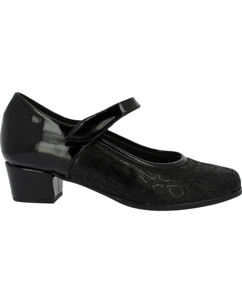 DOCTOR CUTILLAS 81761 PUMPS MIT ABSATZ SCHWARZ GEMUSTERT NEGRO