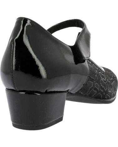 DOCTOR CUTILLAS 81761 PUMPS MIT ABSATZ SCHWARZ GEMUSTERT NEGRO