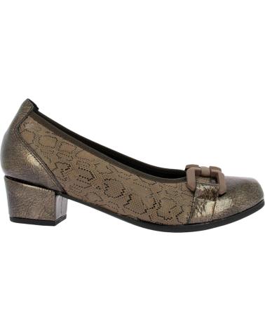 DOCTOR CUTILLAS 81764 BROWN PRINT BALLERINA MARRON