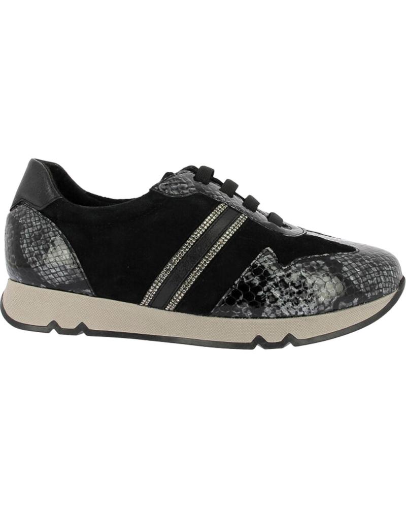 D`CUTILLAS DEPORTIVA PARA MUJER DOCTOR CUTILLAS 82831 ESCAMAS NEGRO