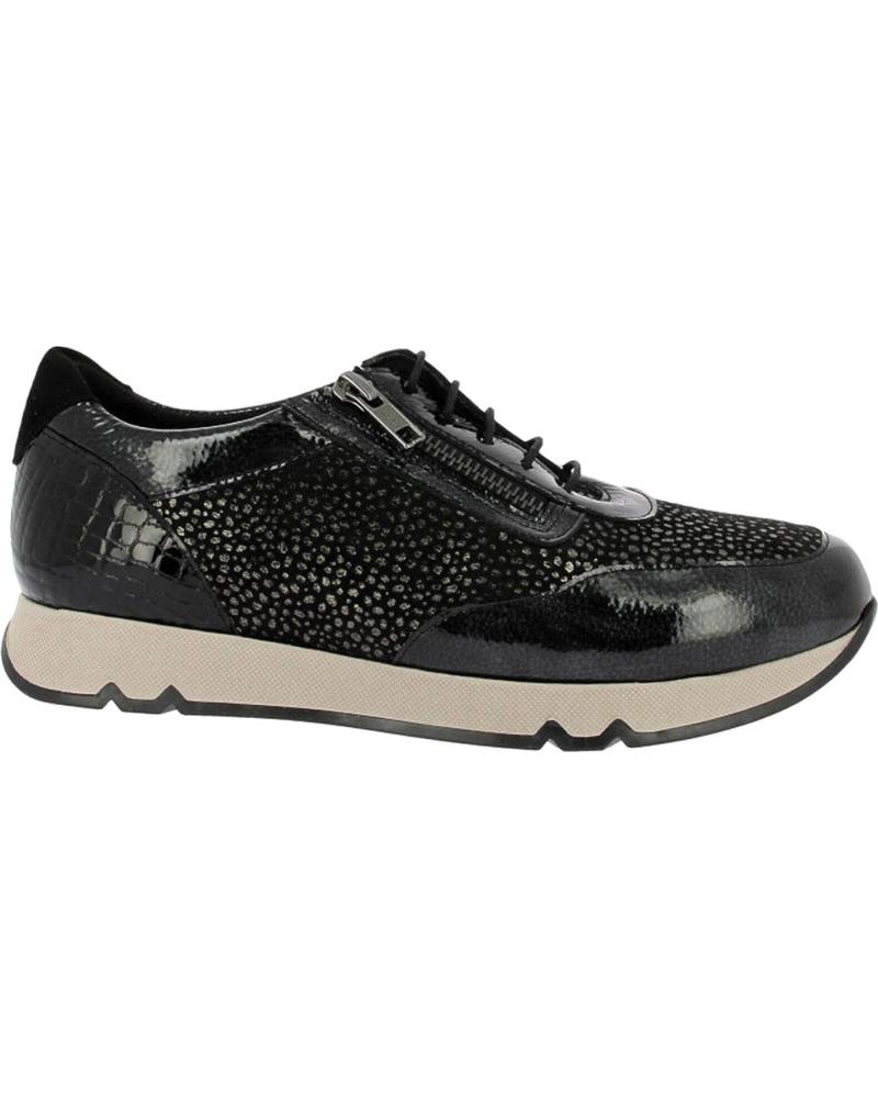 D`CUTILLAS DEPORTIVA PARA MUJER DOCTOR CUTILLAS 82832 ESCAMAS NEGRO