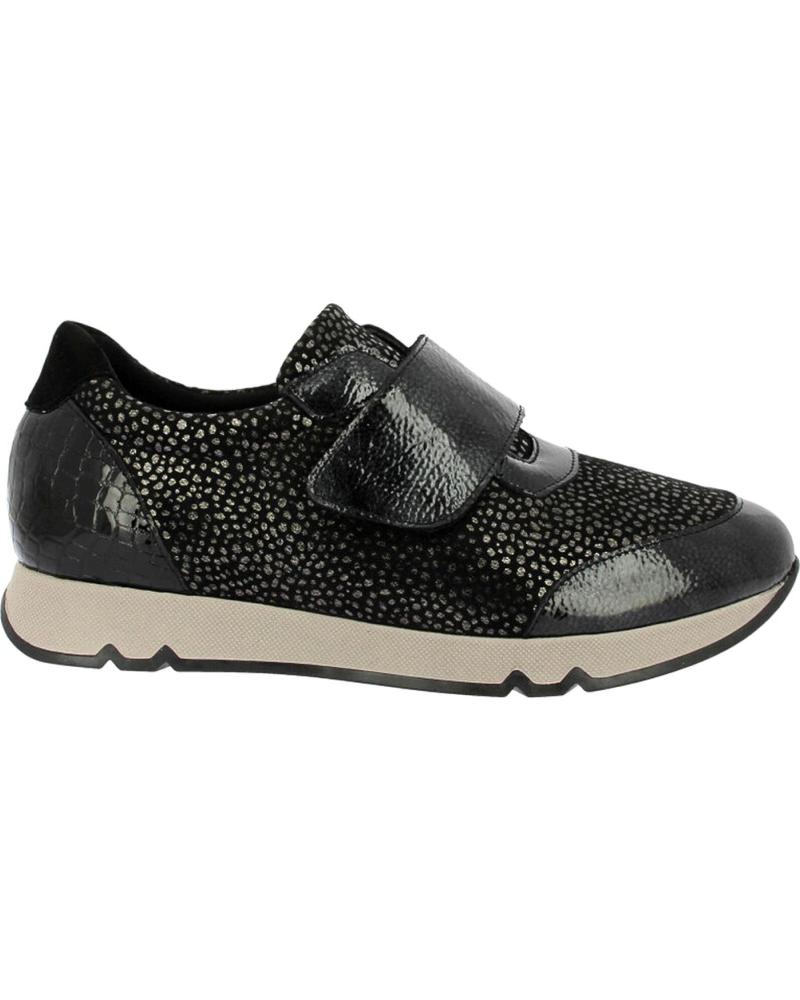 D`CUTILLAS DEPORTIVA PARA MUJER DOCTOR CUTILLAS 82833 ESCAMAS NEGRO