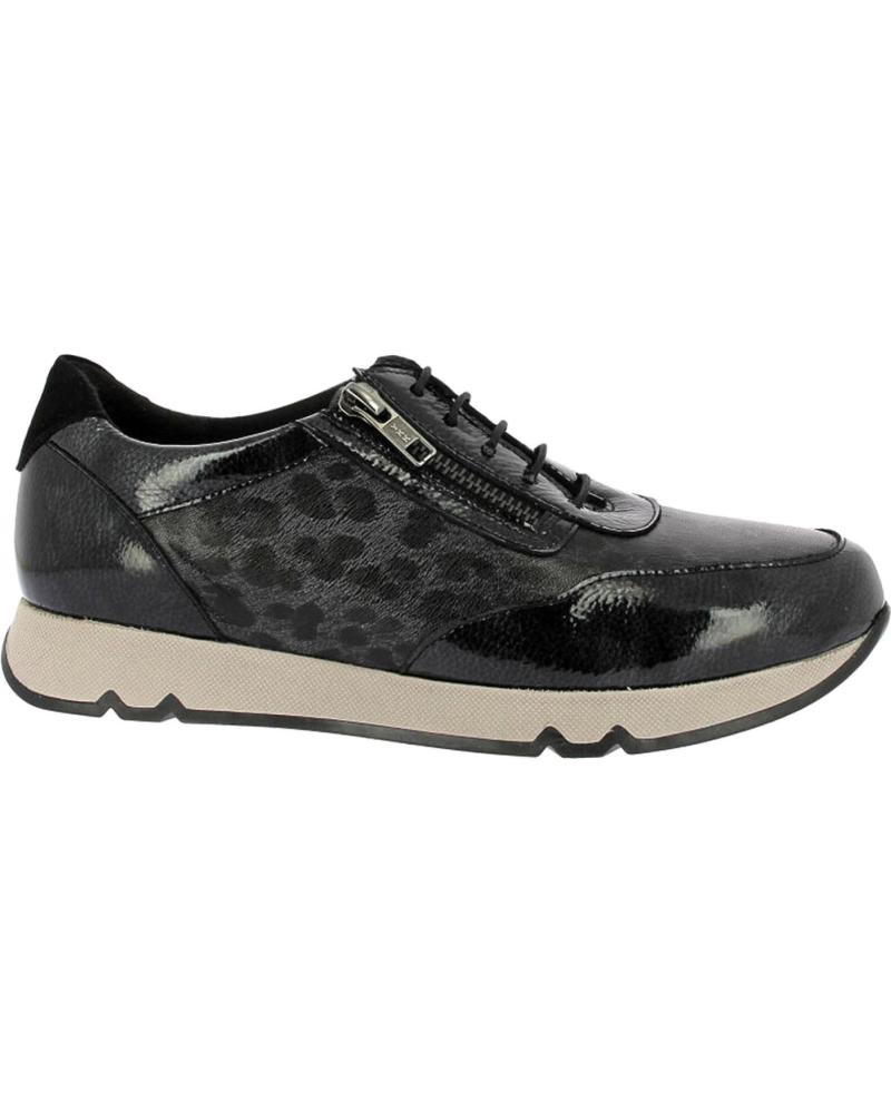 D`CUTILLAS DEPORTIVA PARA MUJER DOCTOR CUTILLAS 82834 LEOPARDO NEGRO