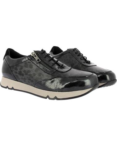 D`CUTILLAS DEPORTIVA PARA MUJER DOCTOR CUTILLAS 82834 LEOPARDO NEGRO