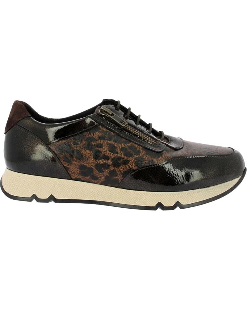 D`CUTILLAS DEPORTIVA PARA MUJER DOCTOR CUTILLAS 82834 LEOPARDO MARRON