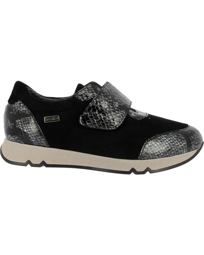 D`CUTILLAS ZAPATOS PARA MUJER DOCTOR CUTILLAS 82836 ESCAMAS NEGRO